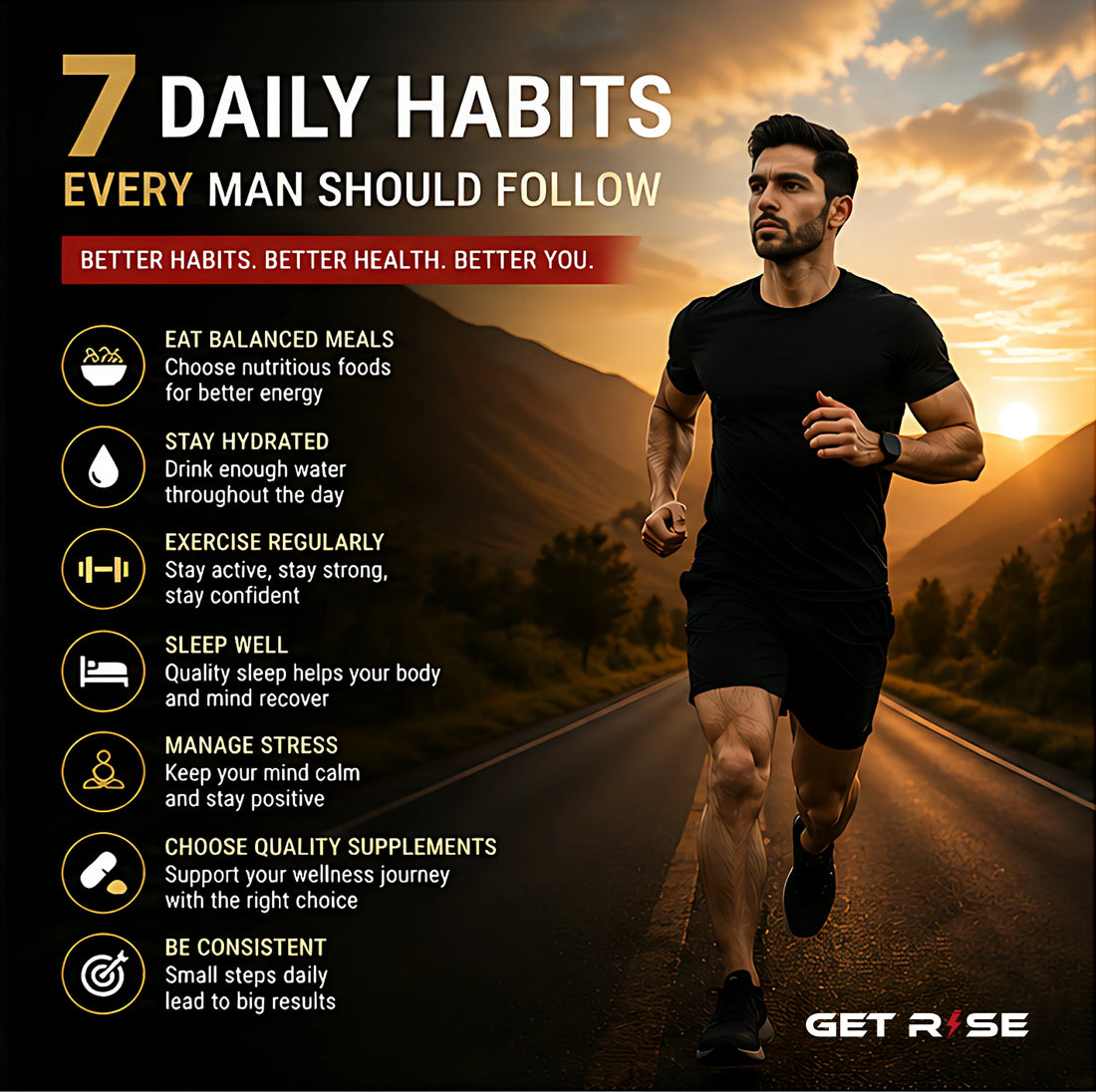 7 Daily Habits Every Man Should Follow for Better Health